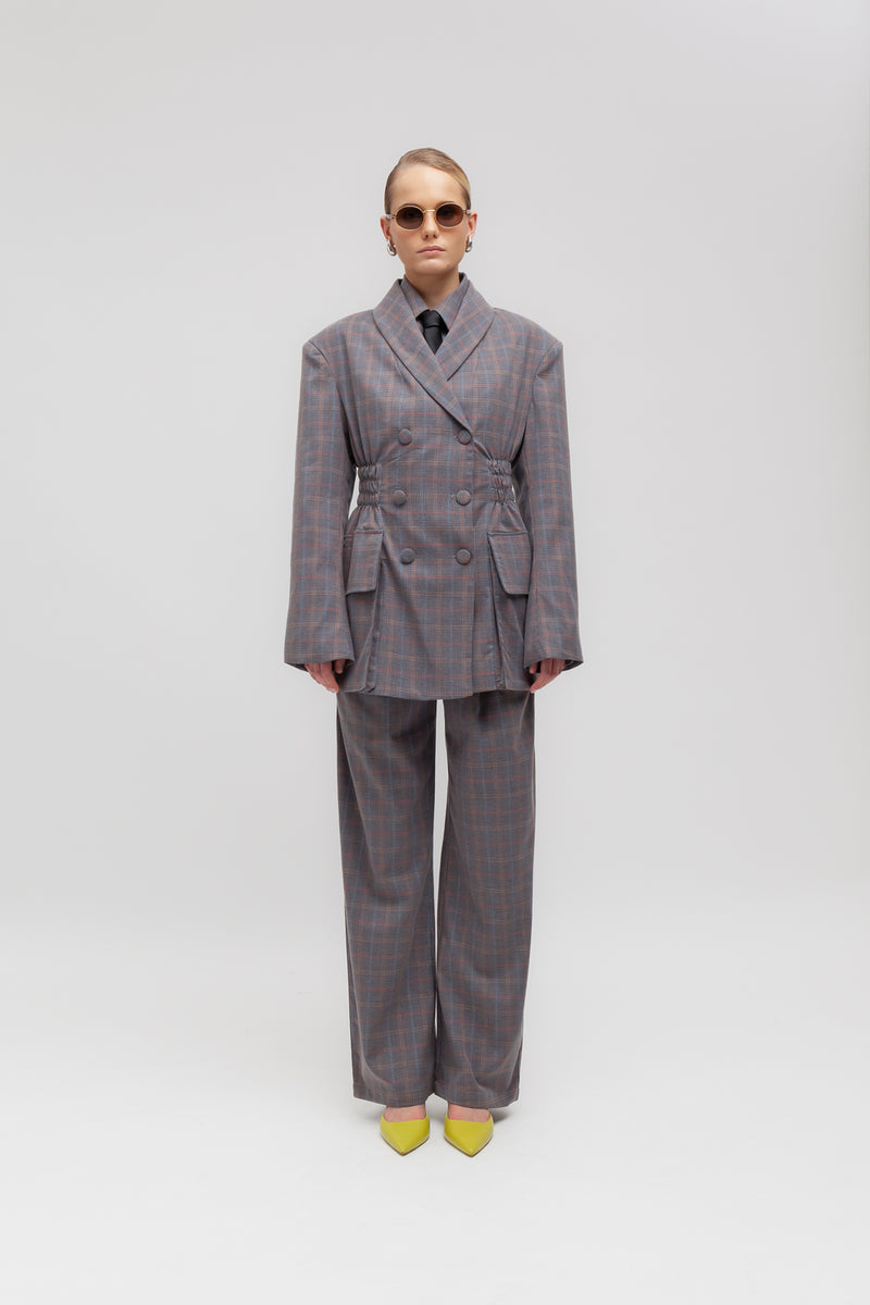 Weili zheng Blazer moda con arricci Italia