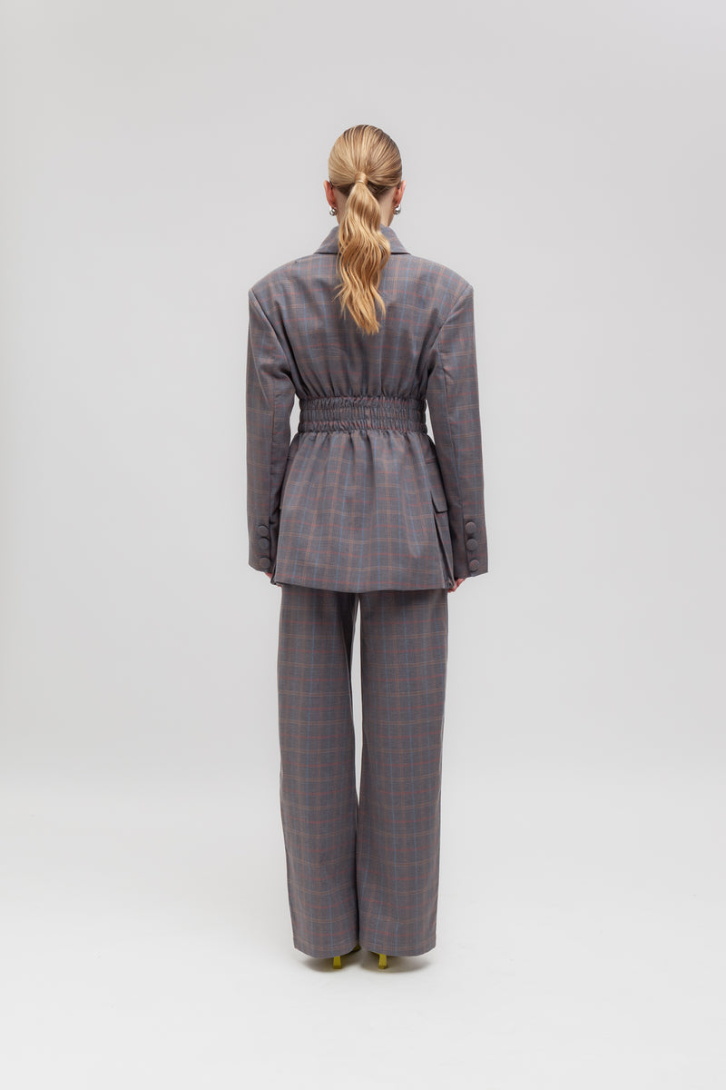 Weili zheng Blazer moda con arricci Italia
