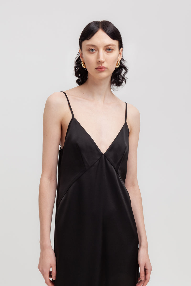 Weili zheng Abito lingerie in satin Consegna Veloce