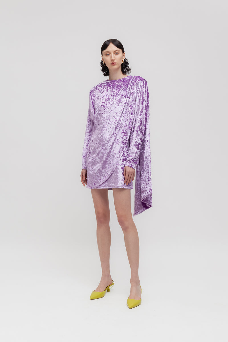 Weili zheng Mini abito in velluto Sconto