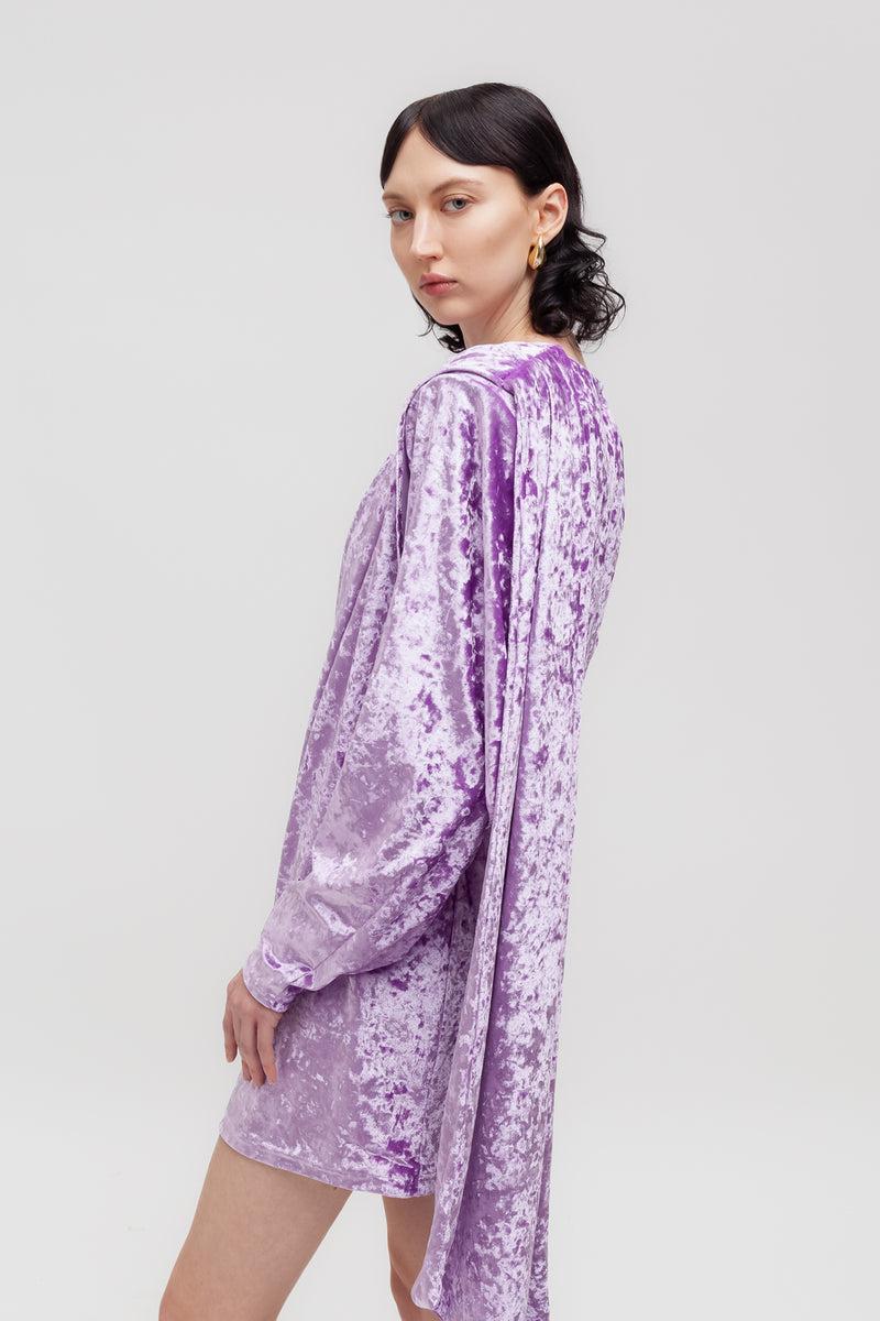 Weili zheng Mini abito in velluto Sconto