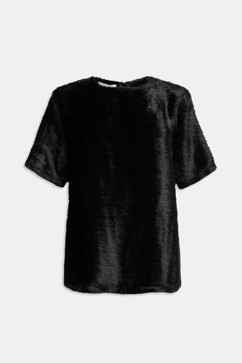 Weili zheng T-shirt in tessuto furry Offerta