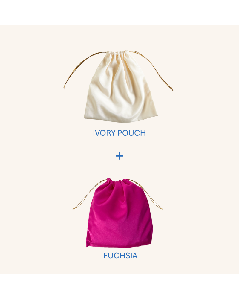 Y'am Capri Helenuccia Bag + un sacchetto colorato fuchsia Sottocosto