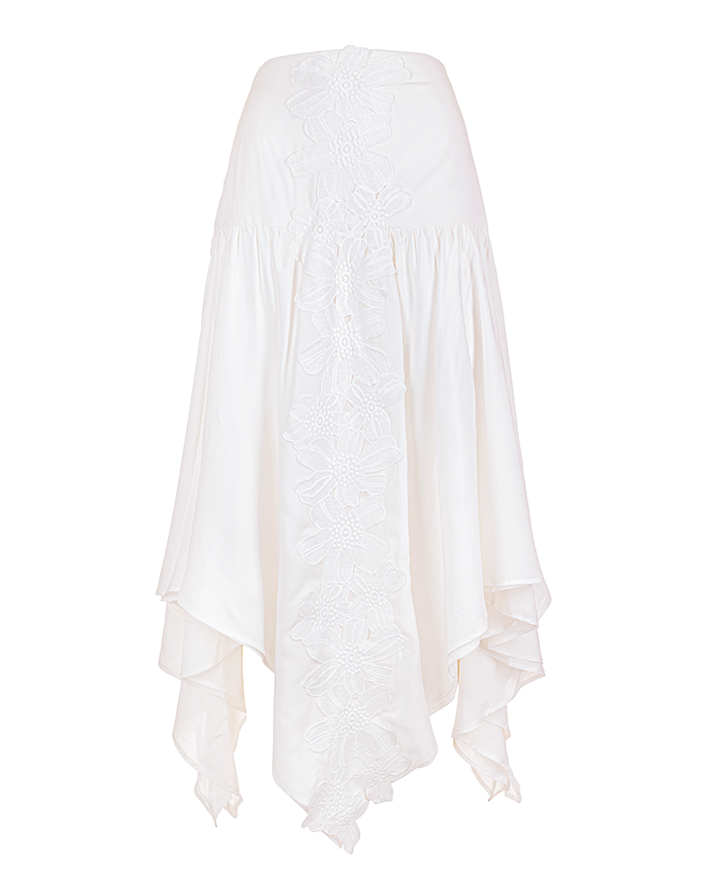 Y'am Capri Orchidea Skirt Vendite Flash