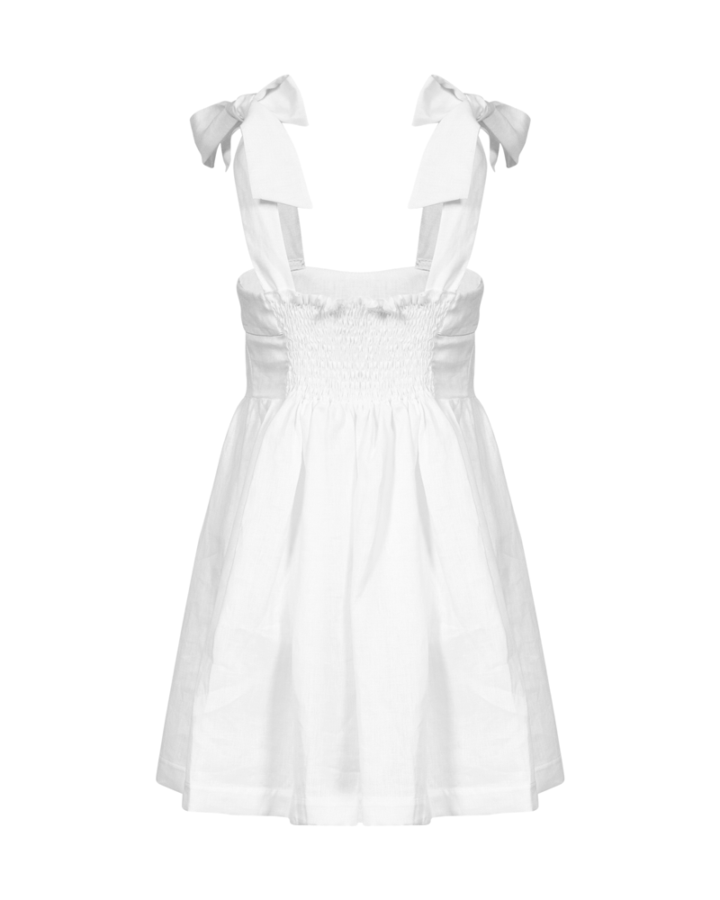 Y'am Capri Pupetta Short Dress In Linea
