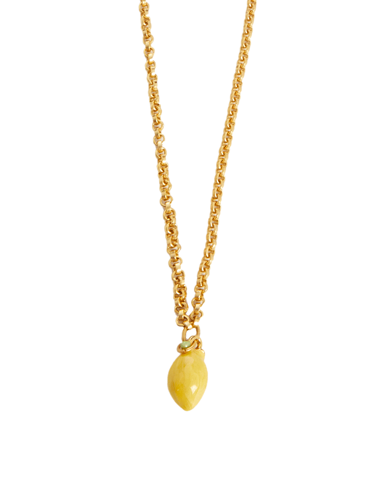 Y'am Capri Lemons of Capri Necklace Vendita