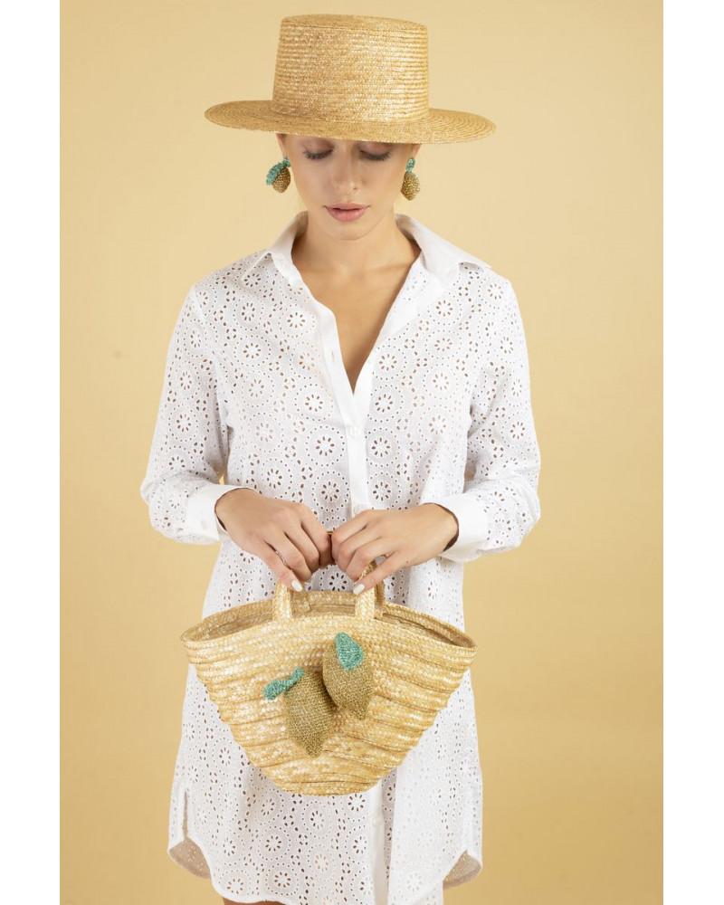 Y'am Capri Sfogliatella Bag Limoni di Capri Sconto