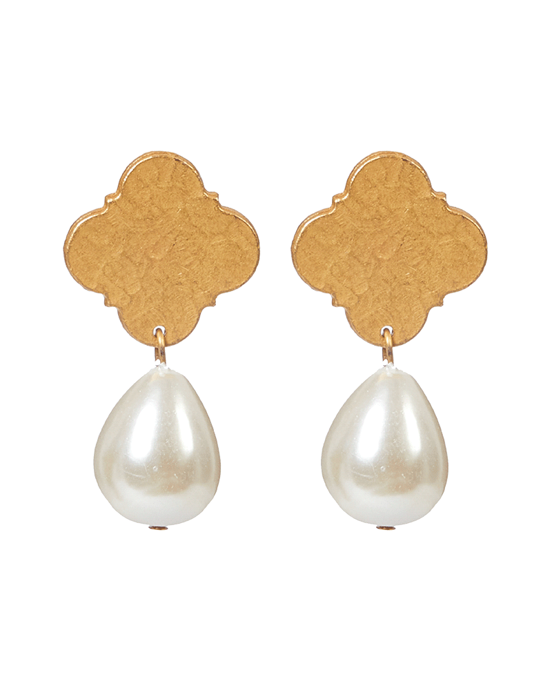 Y'am Capri Y'AM stud earrings with pearls Fino Al -60%
