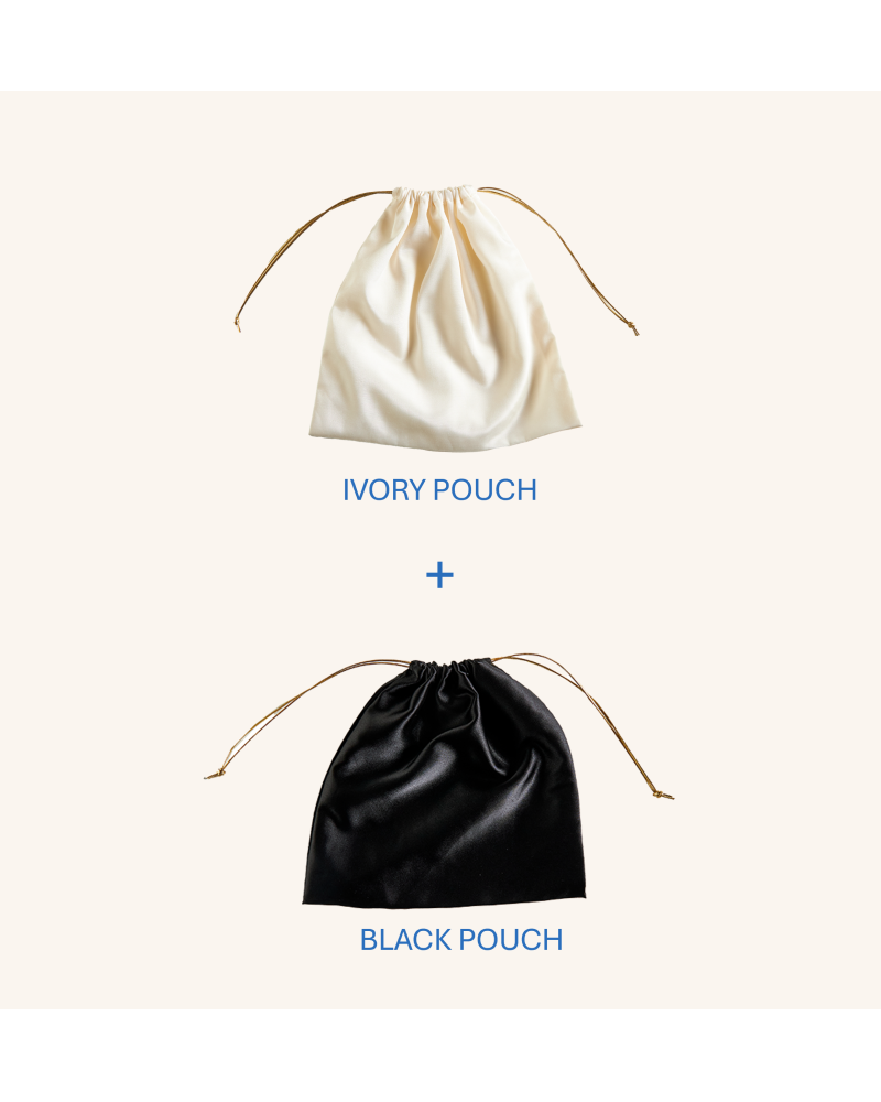Y'am Capri Helenuccia Bag + un sacchetto colorato nero Negozio