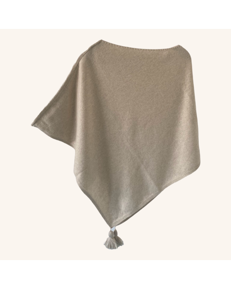 Y'am Capri Poncho Capri Cashmere merino wool and silk Economico