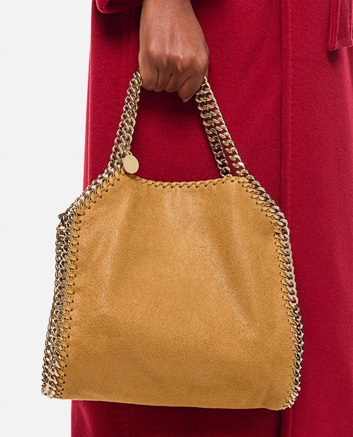 Stella McCartney MINI TOTE ECO SHAGGY DEER W/LIGHT GOLD COLOR CHAIN Fino Al -60%