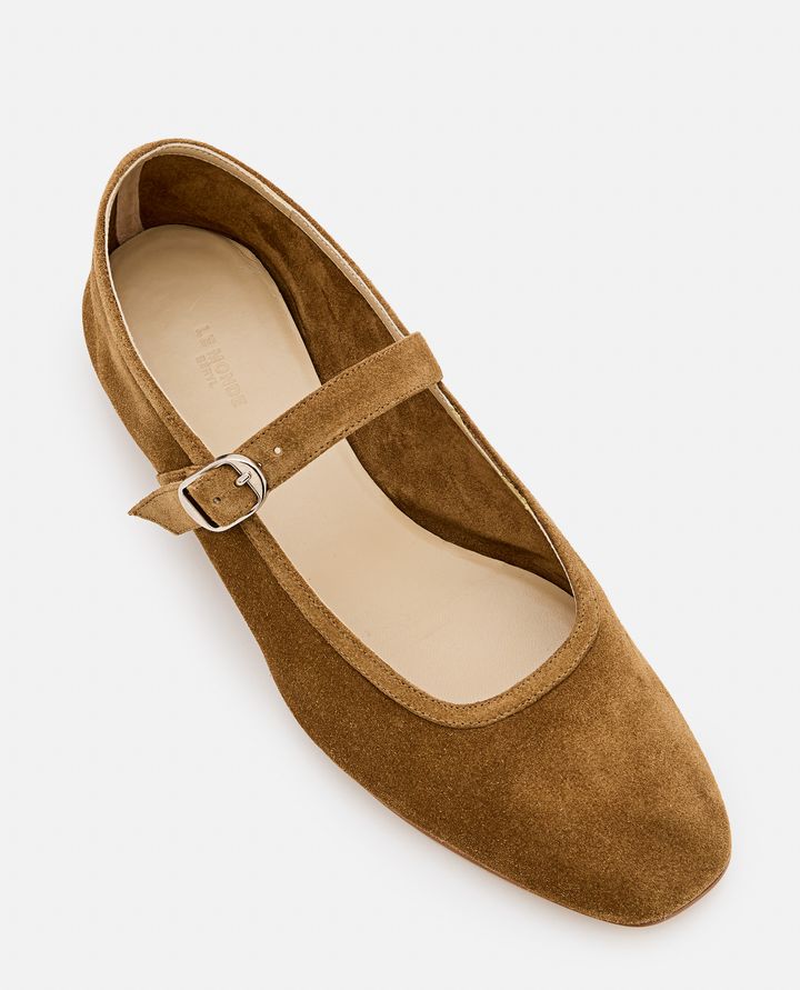 Le Monde Béryl BALLERINE MARY JANE IN SUEDE Shopping Online