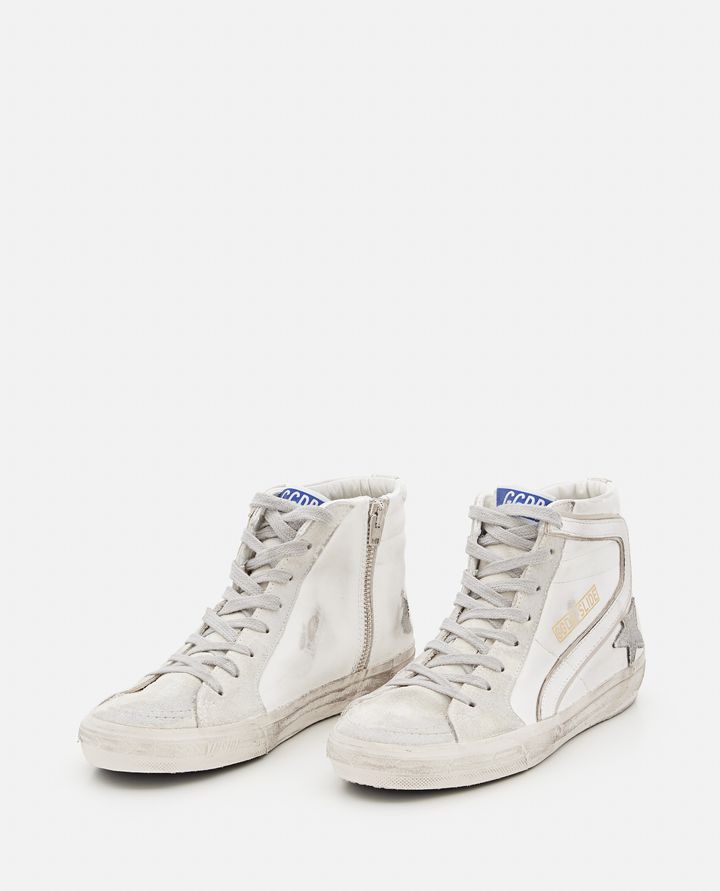 Golden Goose SLIDE SNEAKERS IN PELLE Promozione Limitata