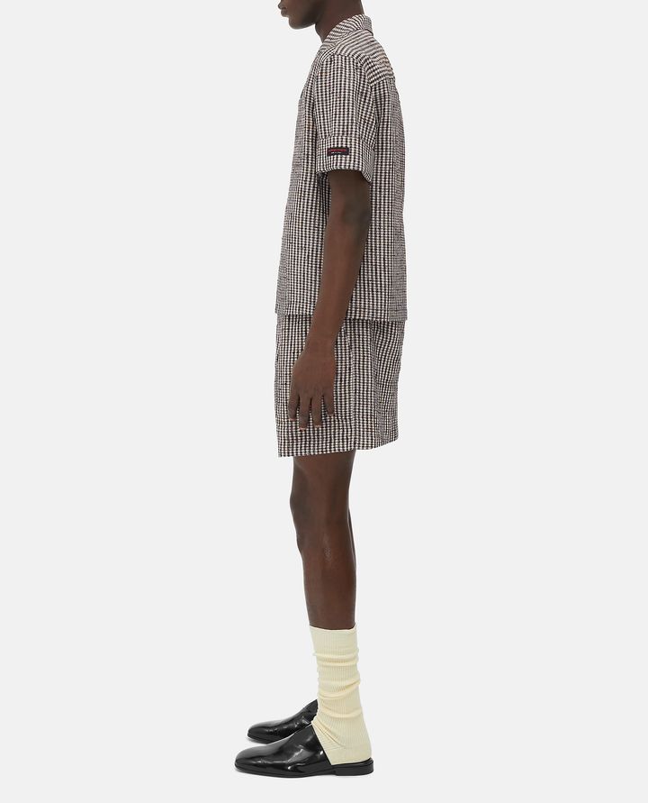 Bottega Veneta PANTALONCINI A QUADRETTI Offerte stagionali
