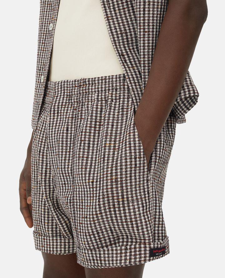 Bottega Veneta PANTALONCINI A QUADRETTI Offerte stagionali