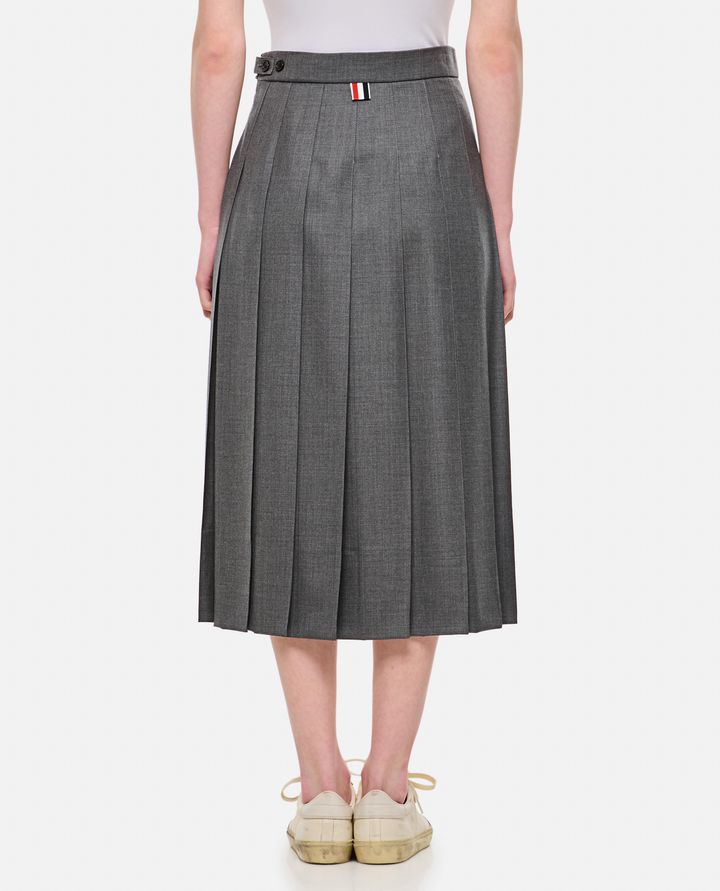 Thom Browne GONNA MIDI PLISSE' Fino al 60% di sconto