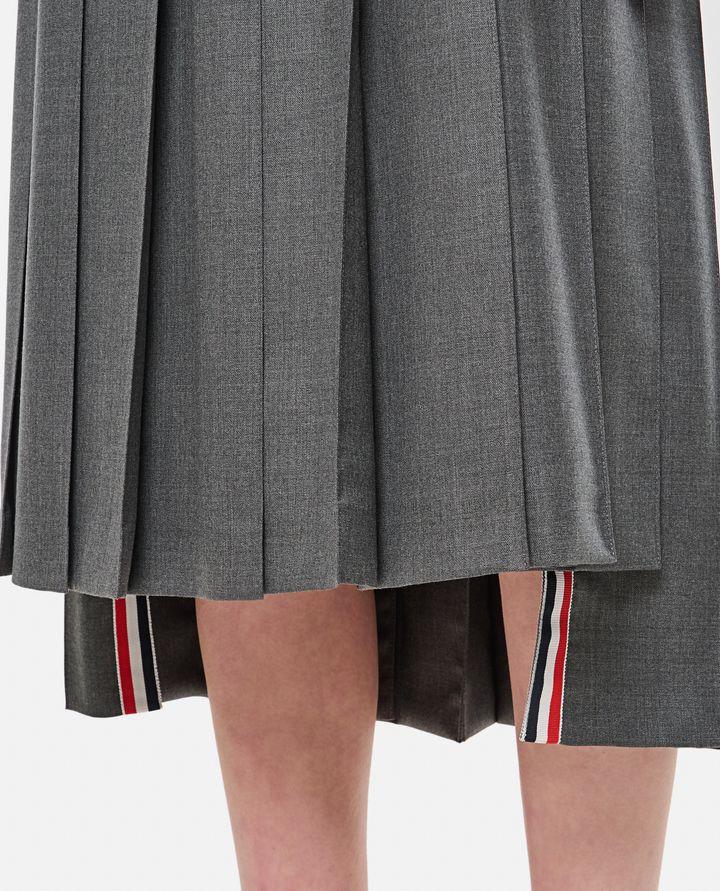 Thom Browne GONNA MIDI PLISSE' Fino al 60% di sconto