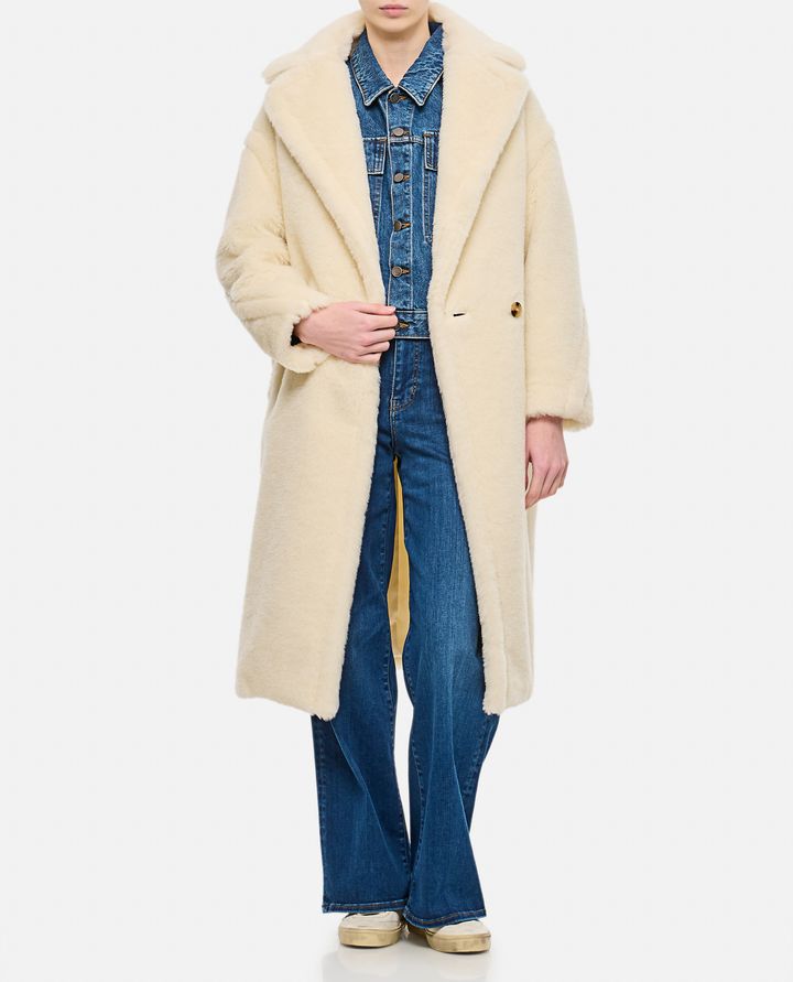 Max Mara TEDGIRL CAPPOTTO TEDDY Trasporto libero internazionale