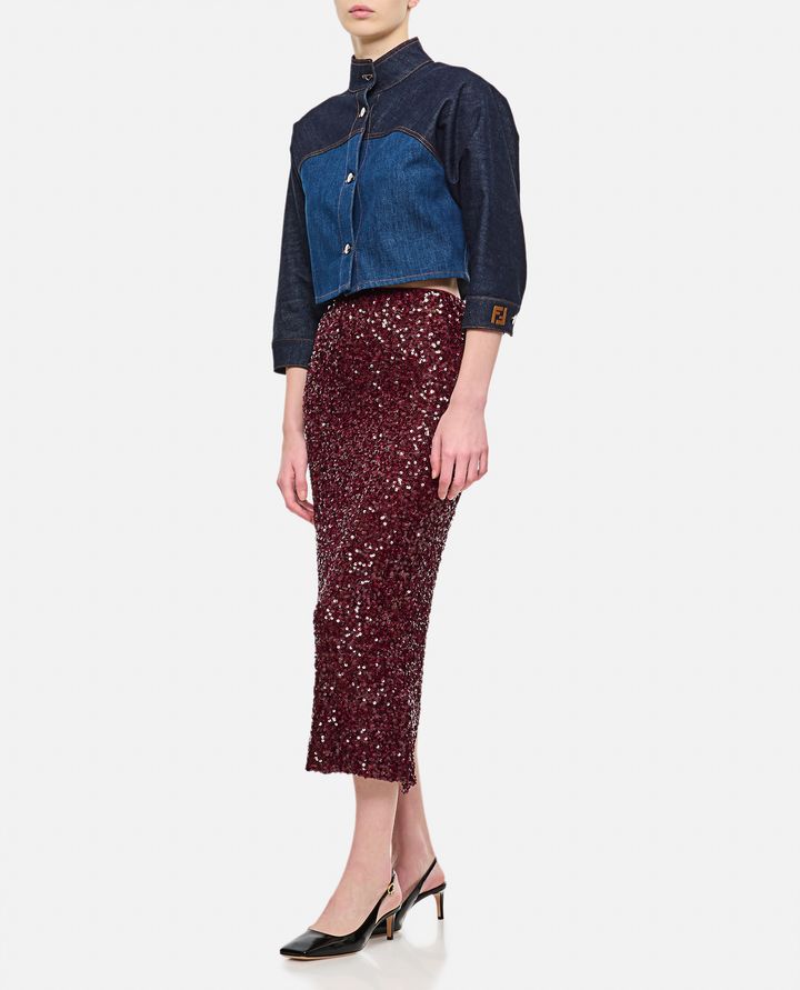 Fendi GIACCA DENIM BICOLOR Officina
