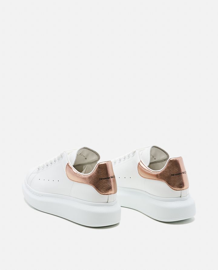 Alexander McQueen SNEAKERS LARRY IN PELLE GRANATA 45MM Saldi