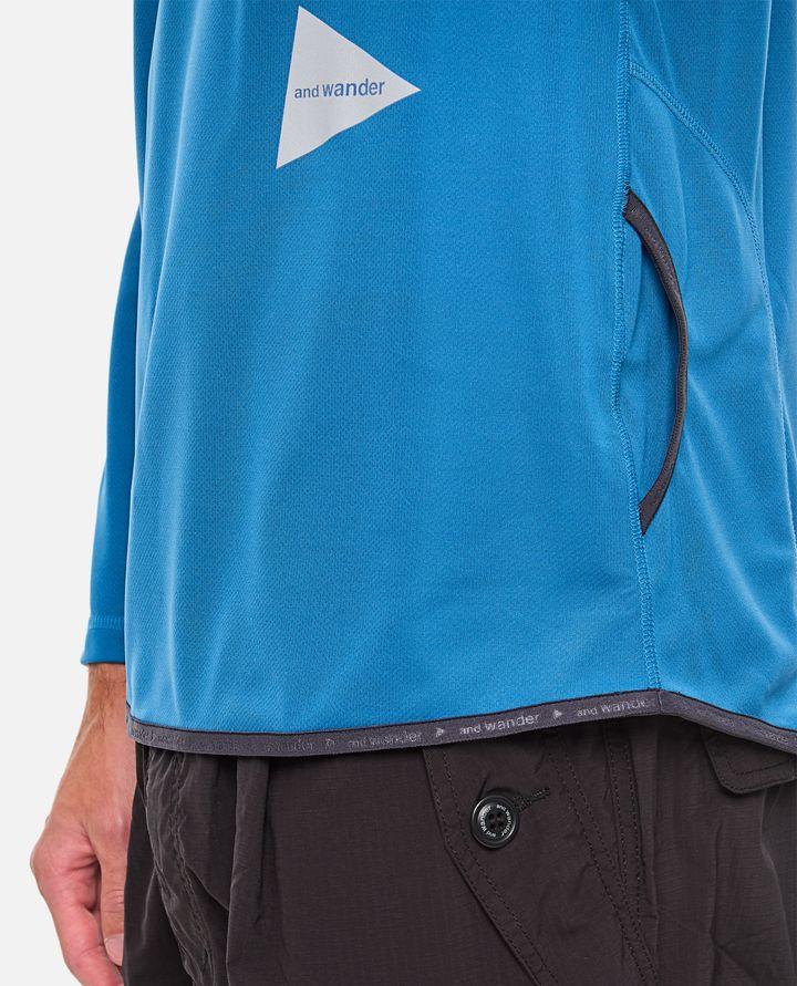 And Wander MAGLIETTA MANICHE LUNGHE DRY JERSEY RAGLAN Grandi sconti