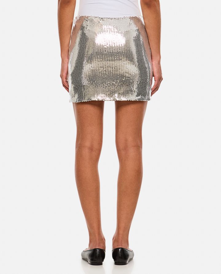 Rotate Birger Christensen MINI GONNA CON PAILLETTES Ritorno libero