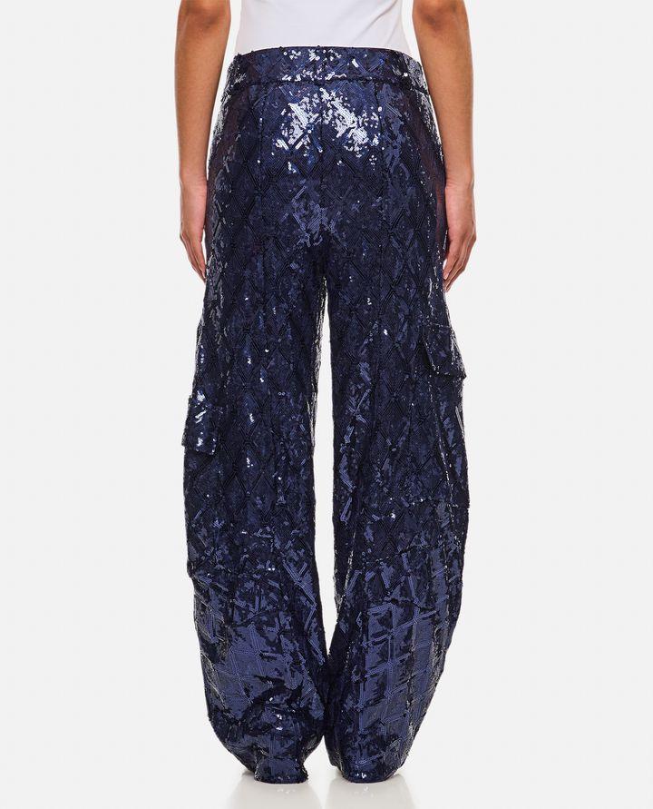 Rotate Birger Christensen PANTALONI CARGO CON PAILLETTES Rilascio limitato
