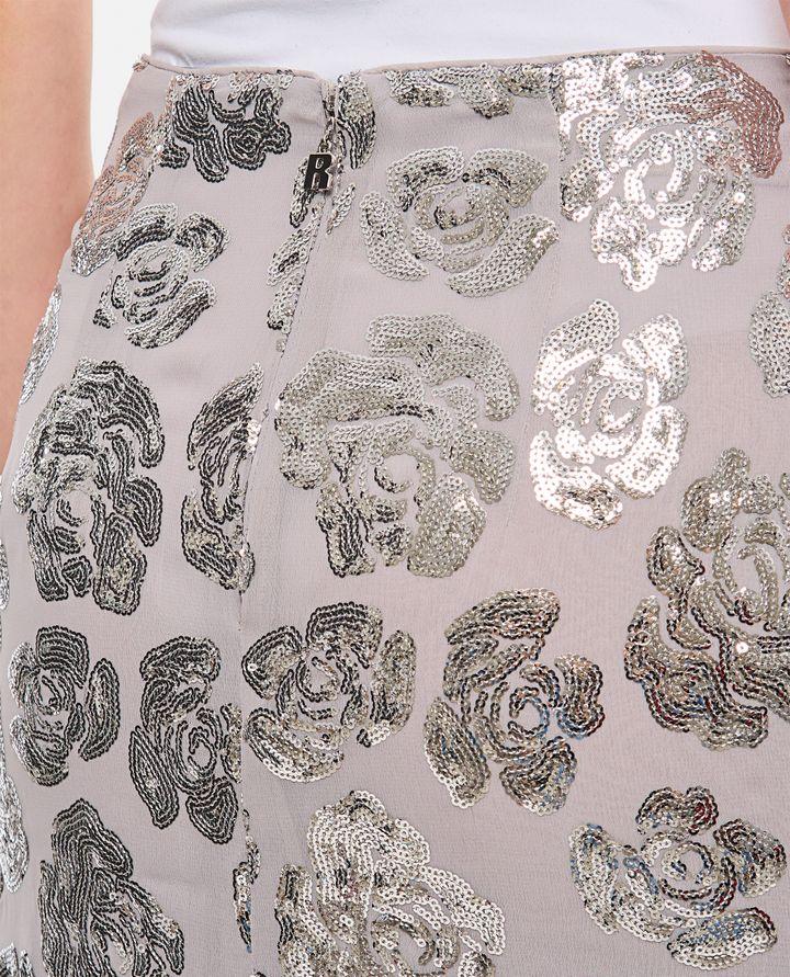 Rotate Birger Christensen GONNA IN CHIFFON CON PAILLETTES Fino al 55% di sconto