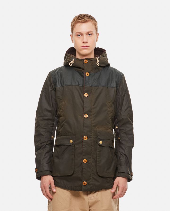 Barbour GAME PARKA WAX Promozione temporanea