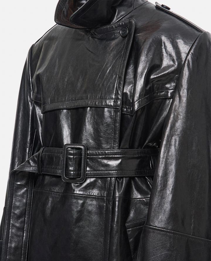 Sportmax ALFEO TRENCH IN PELLE Fino al 55% di sconto