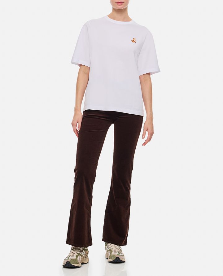 Maison Kitsuné T-SHIRT CON PATCH VOLPE Discount Store per i nuovi prodotti
