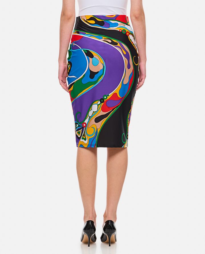 Emilio Pucci GONNA MIDI MULTICOLOR Officina
