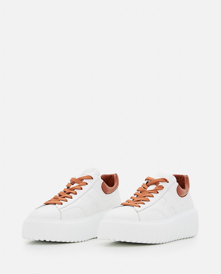 Hogan H-STRIPES LACE UP SNEAKERS In vendita