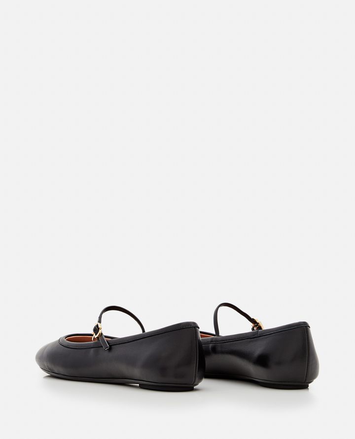 Gianvito Rossi LEATHER BALLET FLAT 2025