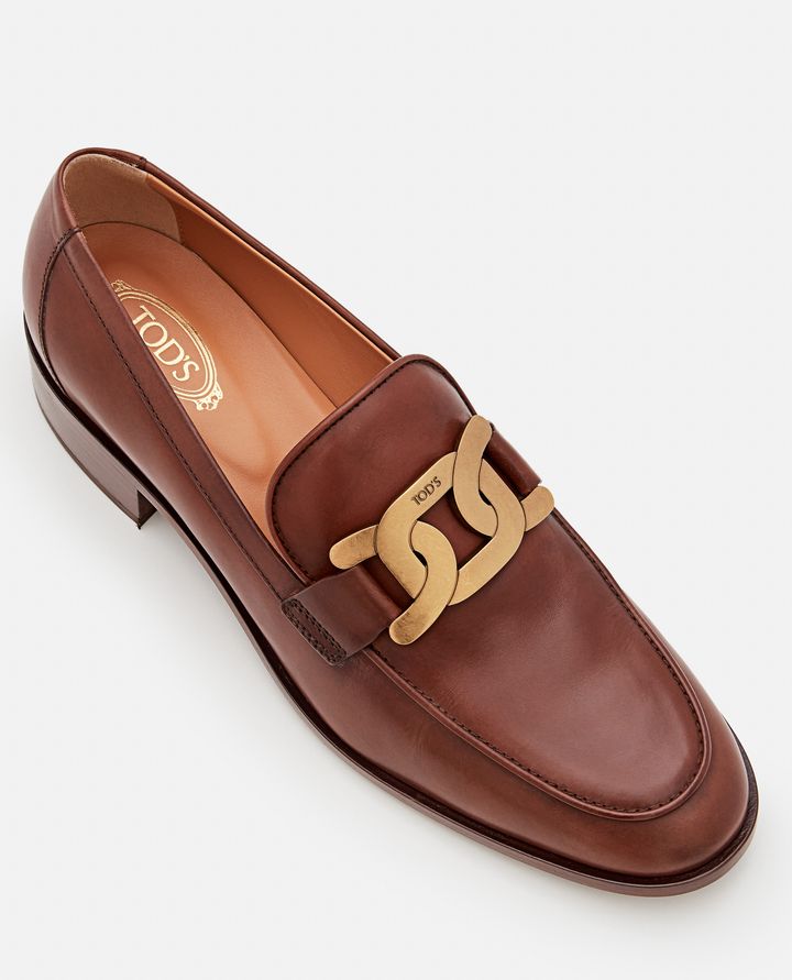 Tod's 35MM LEATHER LOAFERS Italy