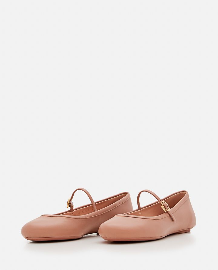 Gianvito Rossi LEATHER BALLET FLAT Italia