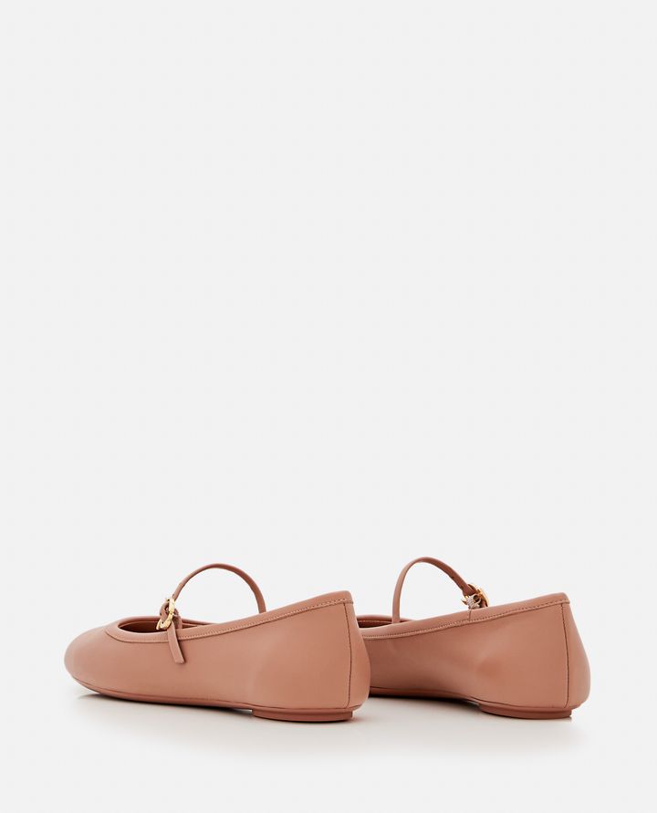 Gianvito Rossi LEATHER BALLET FLAT Italia