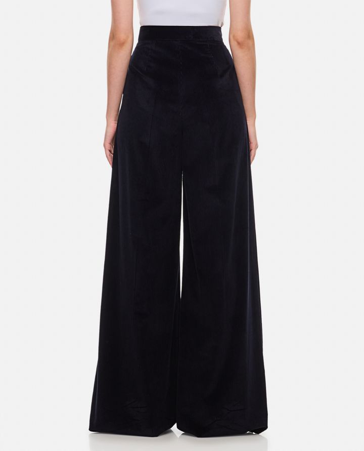 Max Mara GILLY PANTALONI AMPI IN VELLUTO Economico