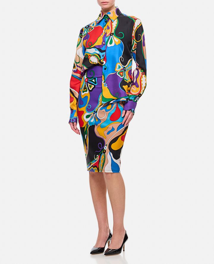 Emilio Pucci CAMICIA IN SETA MULTICOLORE Online