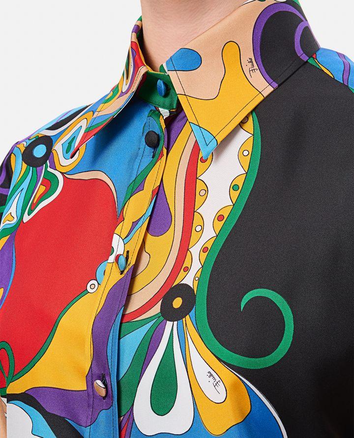 Emilio Pucci CAMICIA IN SETA MULTICOLORE Online