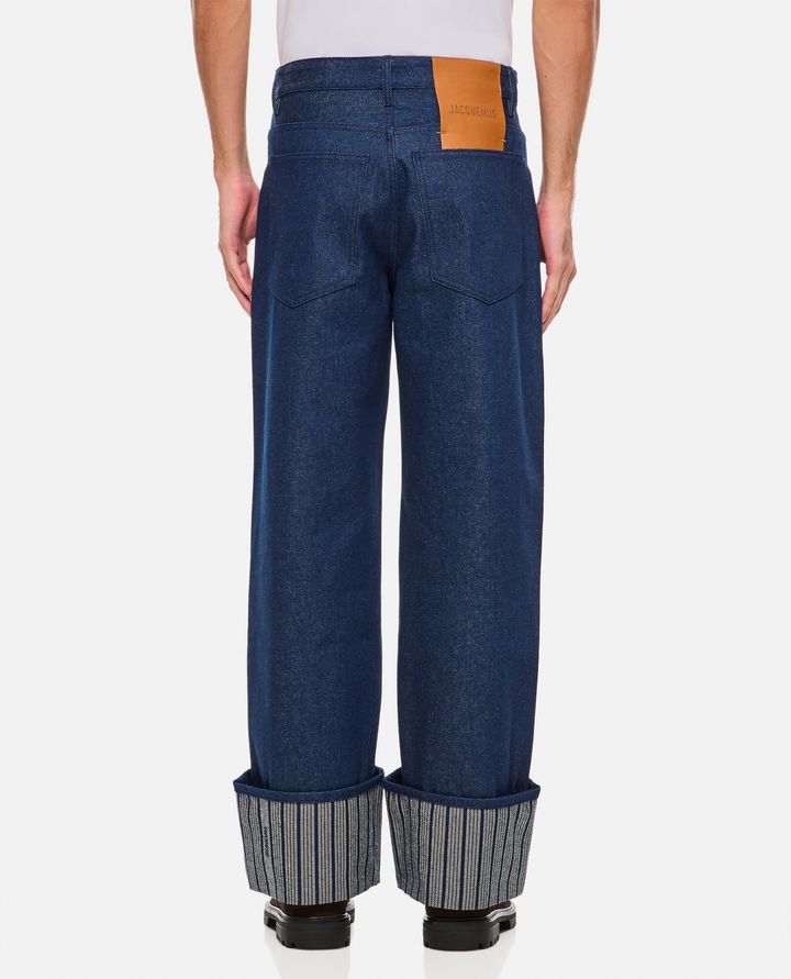 Jacquemus LARGE DENIM PANTALONI Liquidazione