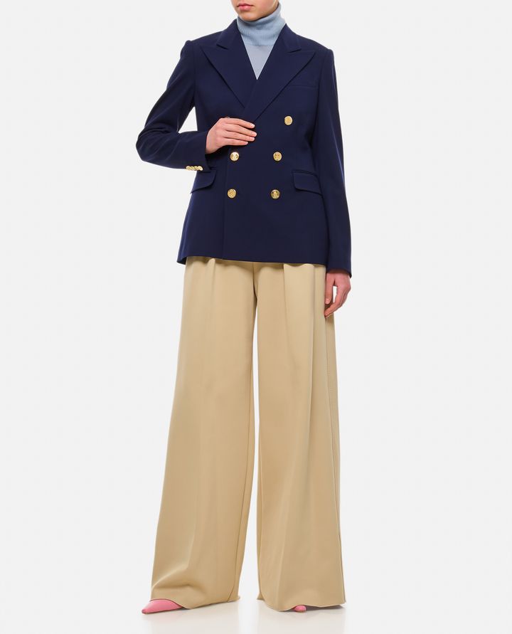 Ralph Lauren Collection GIACCA DOPPIOPETTO IN GABARDINA DI LANA CAMDEN 50% di sconto per tempo limitato