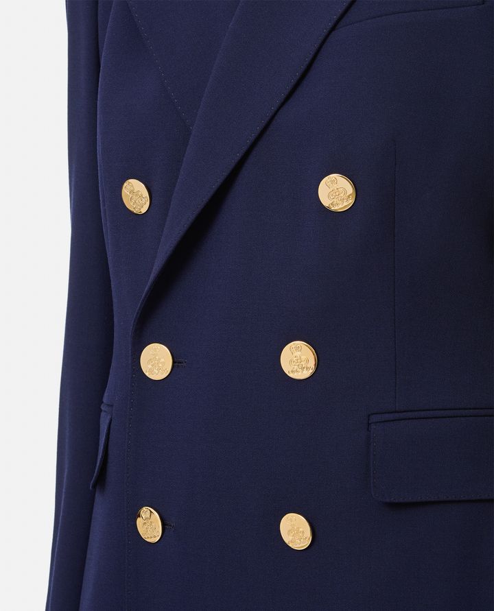 Ralph Lauren Collection GIACCA DOPPIOPETTO IN GABARDINA DI LANA CAMDEN 50% di sconto per tempo limitato
