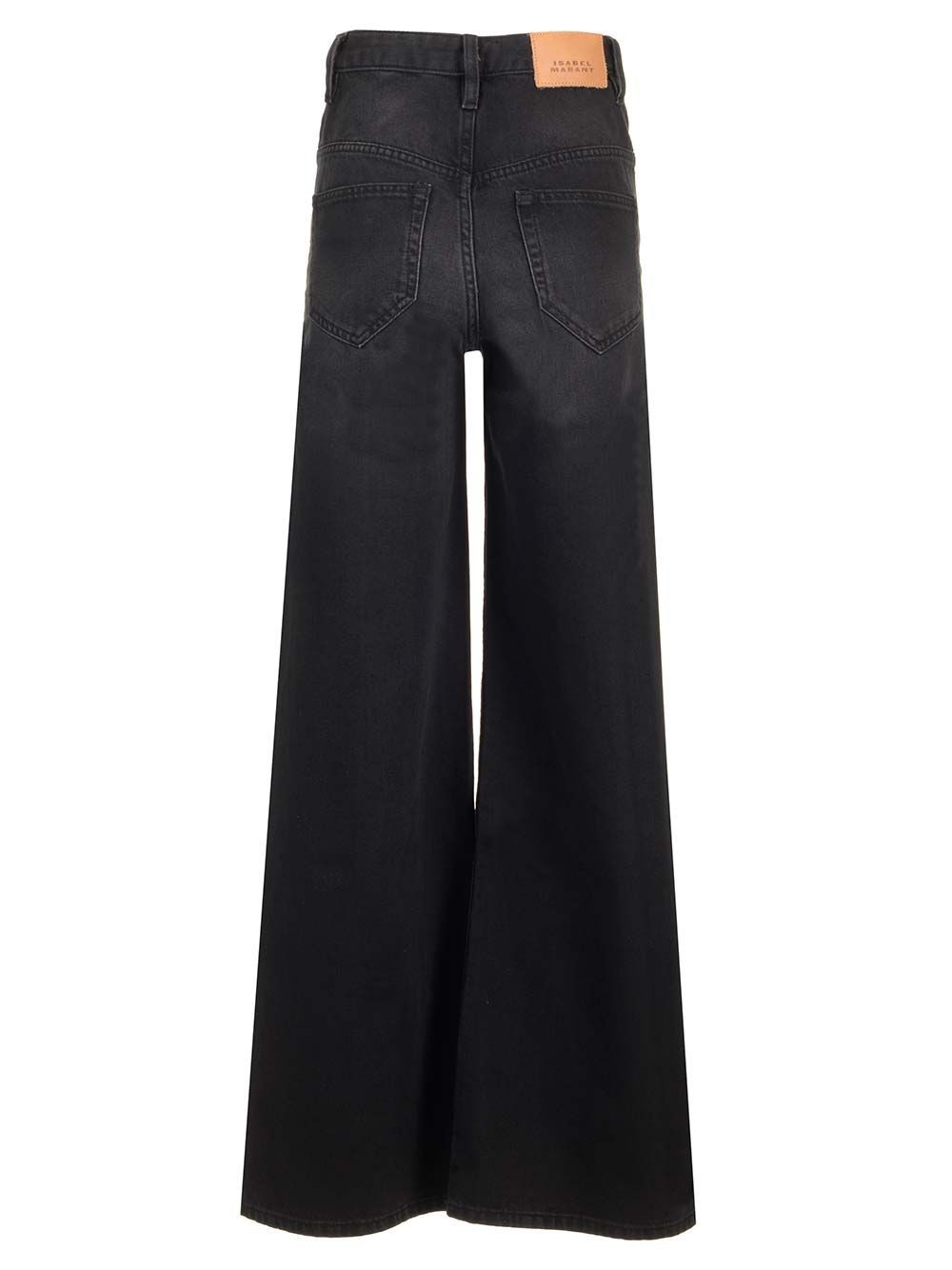 Al Duca D'Aosta Isabel Marant Jeans vita alta "Lemony" Fino al 60% di sconto