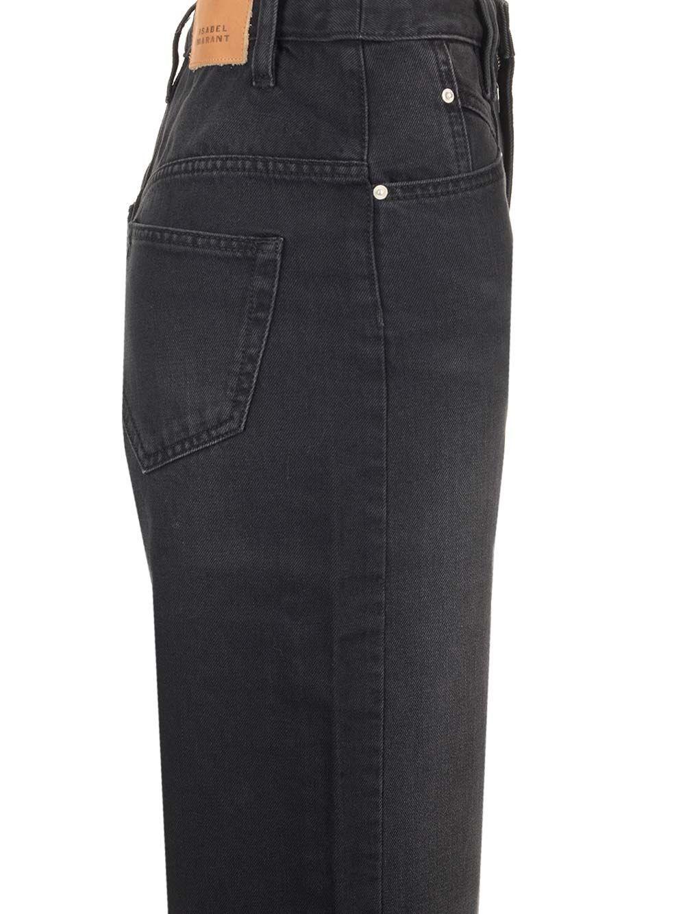 Al Duca D'Aosta Isabel Marant Jeans vita alta "Lemony" Fino al 60% di sconto