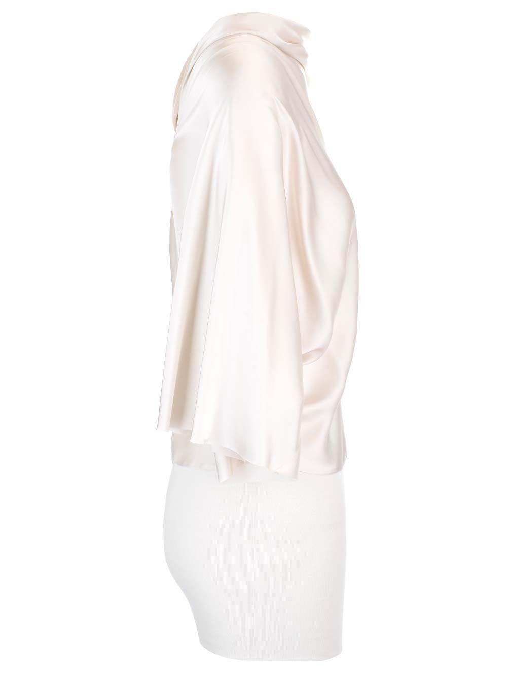 Al Duca D'Aosta Rick Owens Top in charmeuse Italia