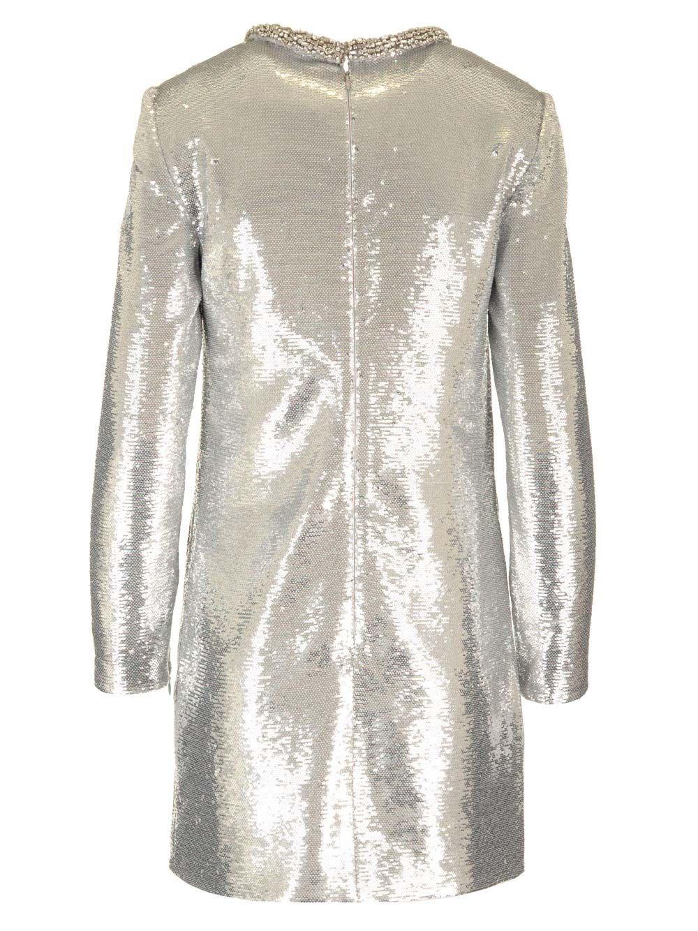 Al Duca D'Aosta Roland Mouret Miniabito a maniche lunghe con paillettes In Linea