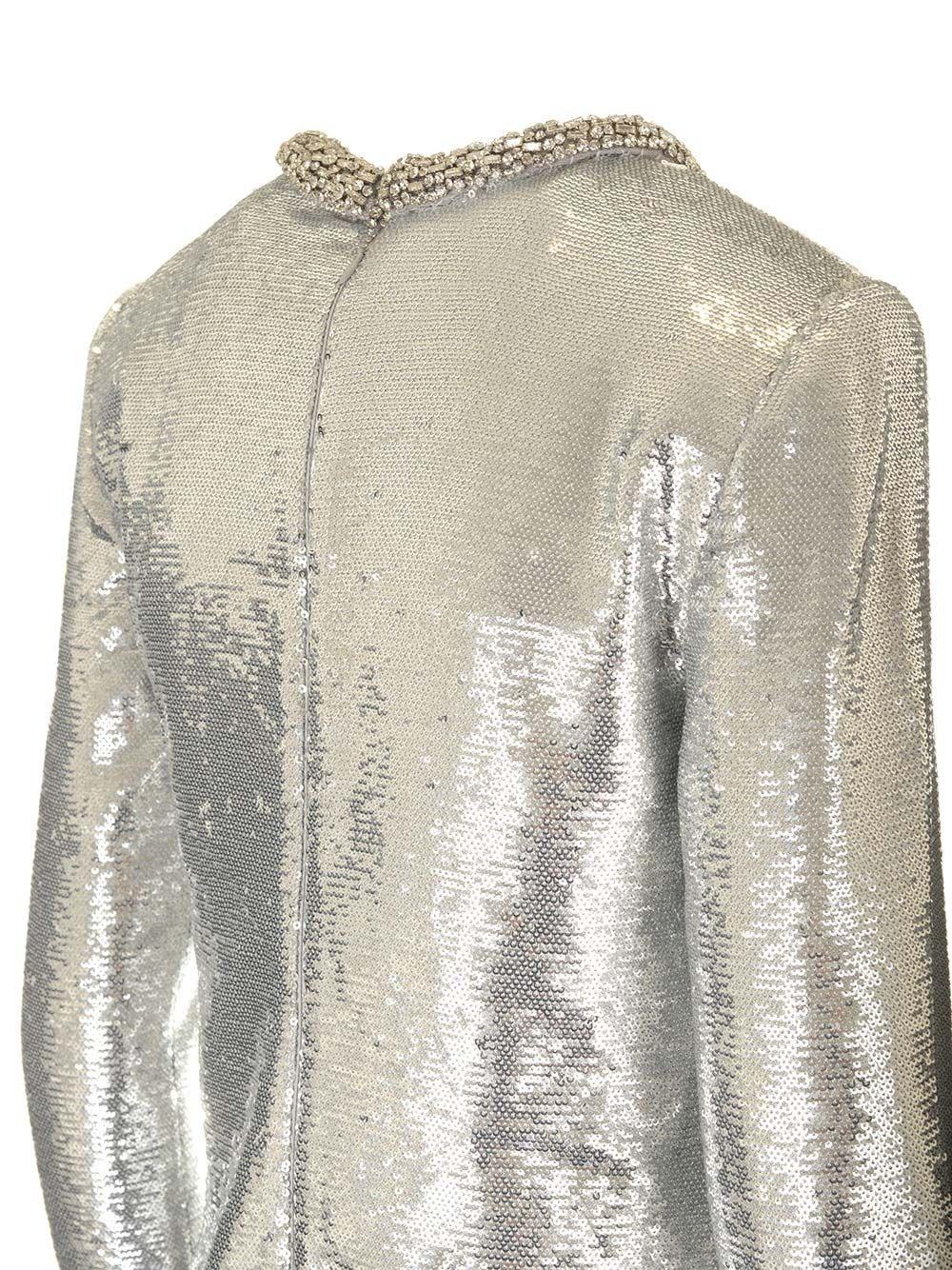 Al Duca D'Aosta Roland Mouret Miniabito a maniche lunghe con paillettes In Linea