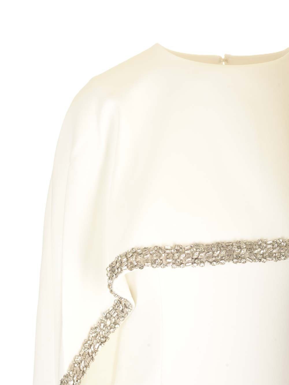 Al Duca D'Aosta Roland Mouret Abito in crepe satin Nuovo