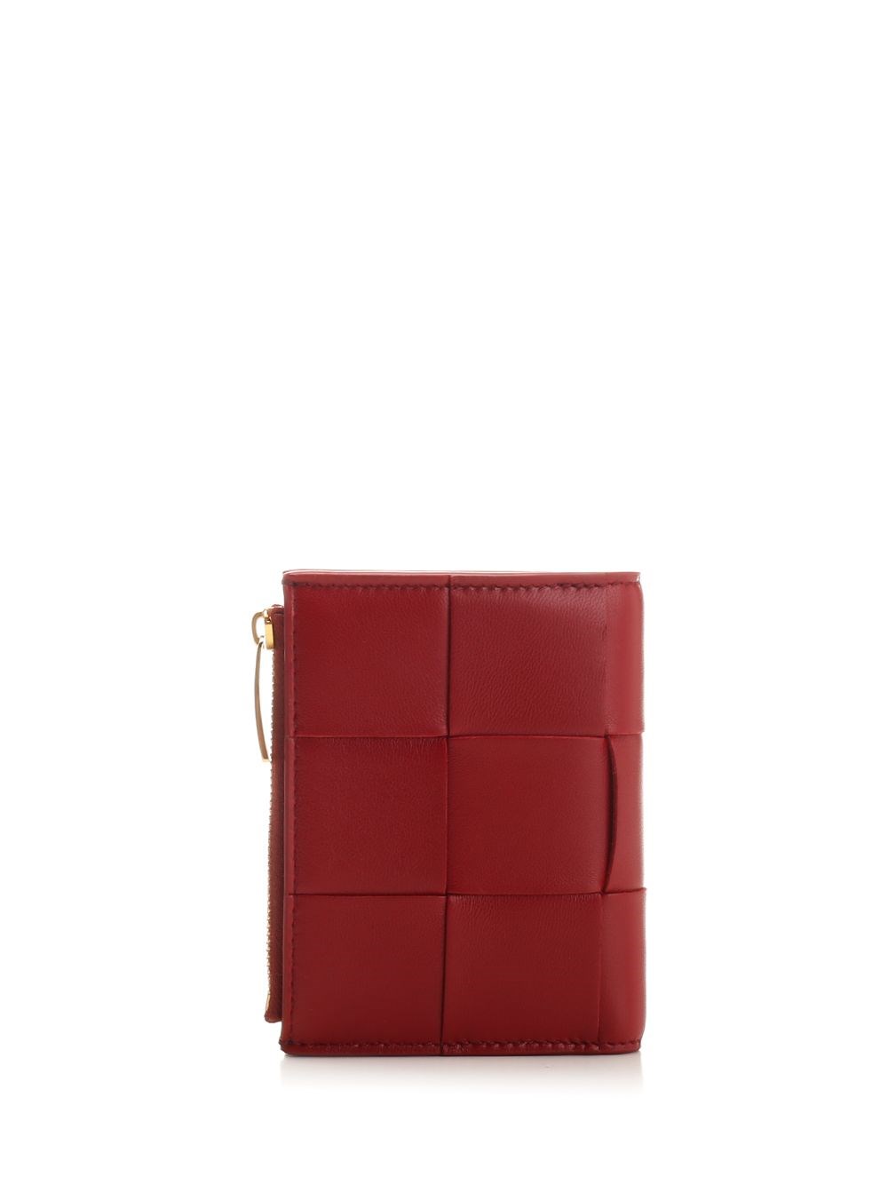 Al Duca D'Aosta Bottega Veneta Portafoglio "Cassette" bi-fold piccolo Vendita Economica